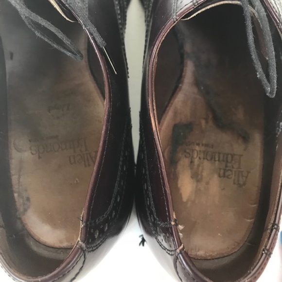 Allen Edmonds Mens Lloyd Wingtip Shoes Size 8.5 - Picture 7 of 8